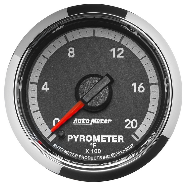 2-1/16" PYROMETER, 0-2000 F, GEN 4 DODGE FACTORY MATCH